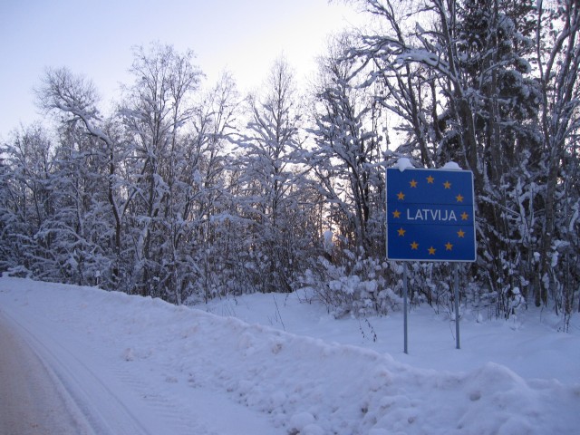 Латвия!