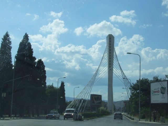 Подгорица. Мост Миллениум