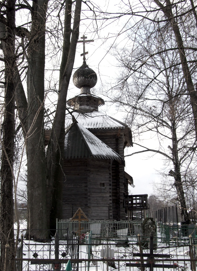 Деревянная Никольская церковь